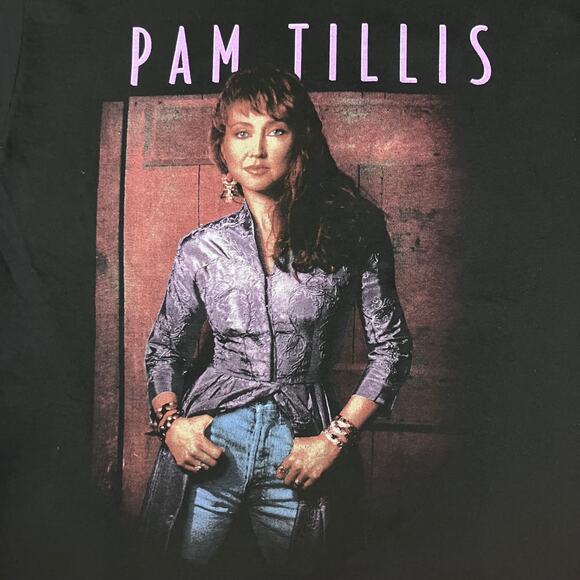 Vintage 1990s Pam Tillis Country Music T-shirt - Picture 6 of 10